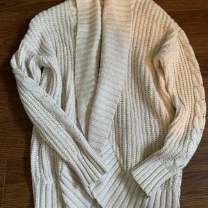 Two different knit cardigans